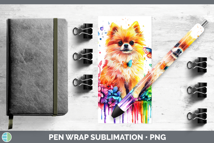 Pomeranian Clipart Image 4
