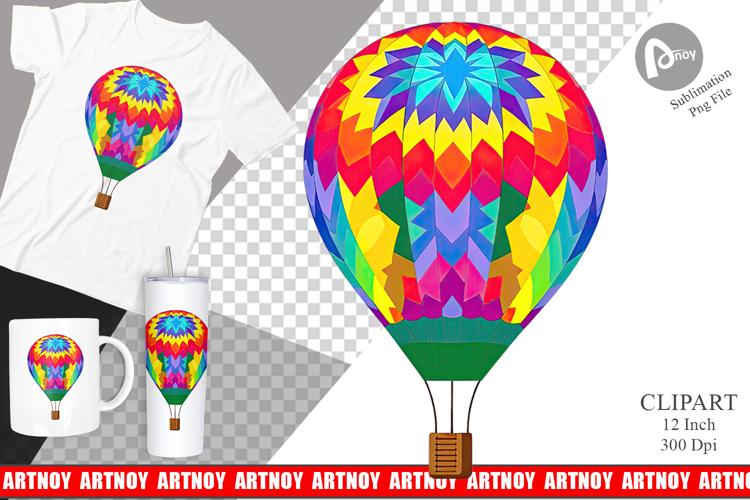 Hot Air Balloon Png Image 6