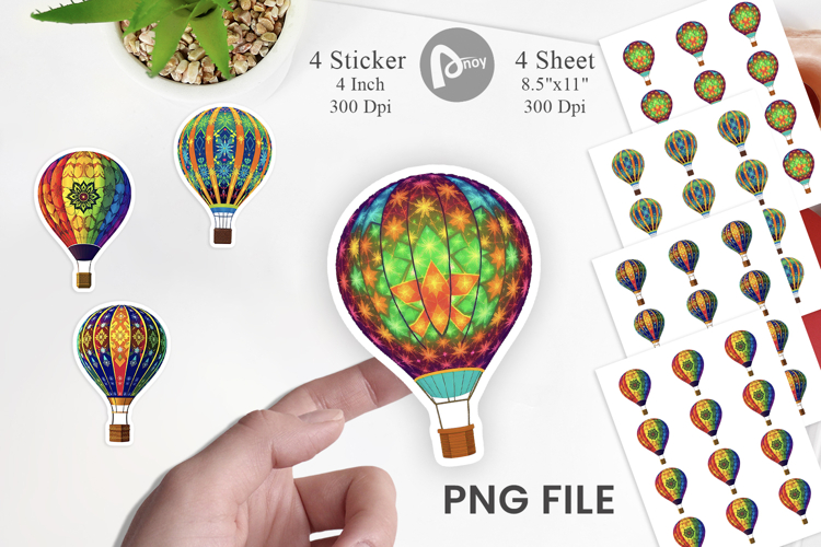 Hot Air Balloon Png Image 10