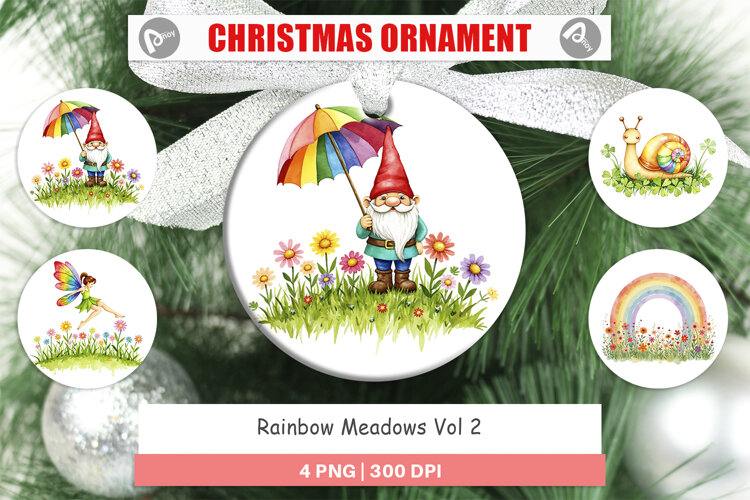 Ornament Rainbow Meadow example image 1