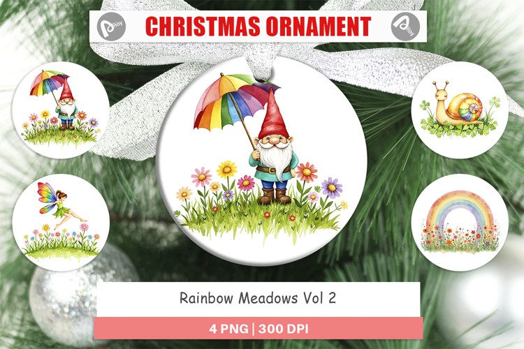 Ornament Rainbow Meadow