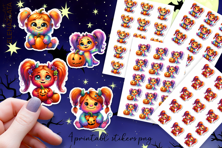 Cute Monster Clipart