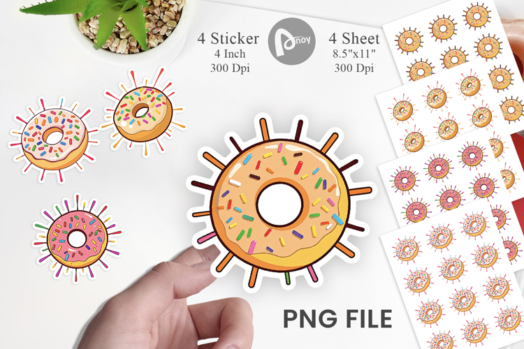Donut Clipart Image 3