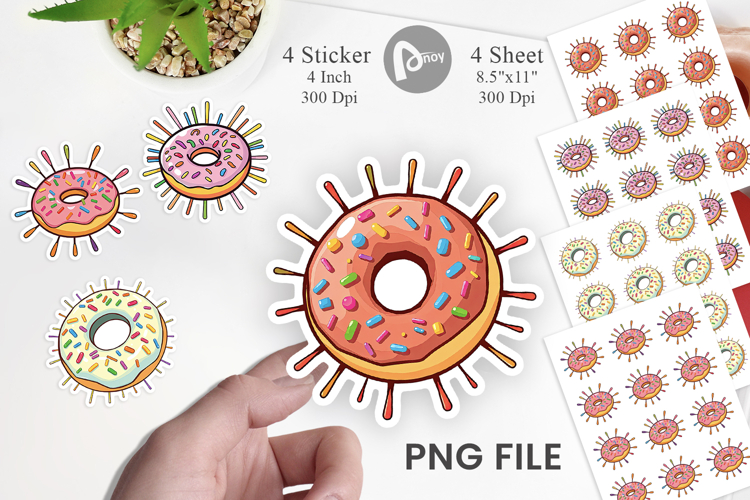 Donut Clipart Image 23