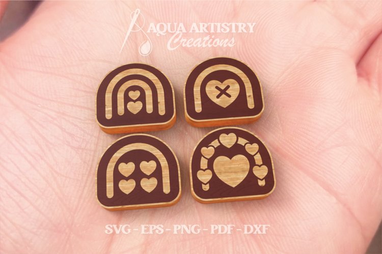 Glowforge Earrings Image 17