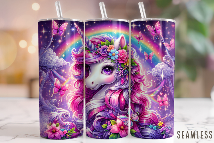 Rainbow Unicorn Clipart Image 18