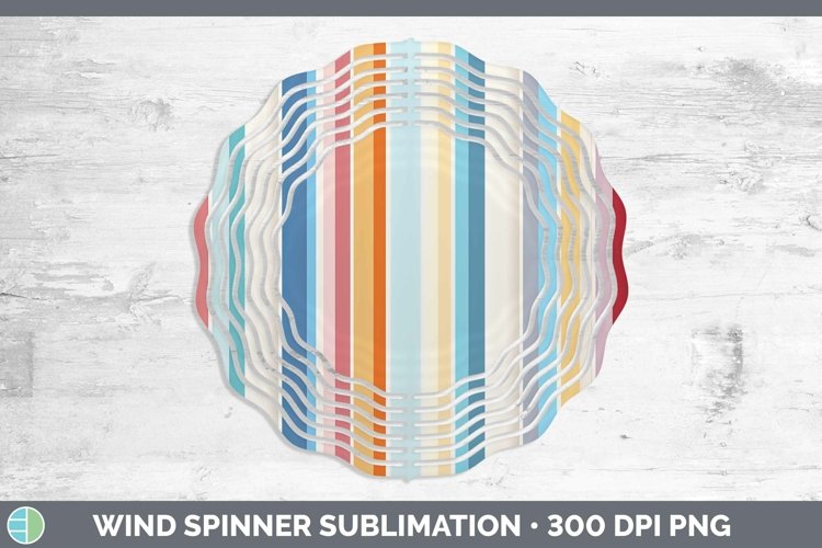 GorgeousRainbow Wind Spinner design.