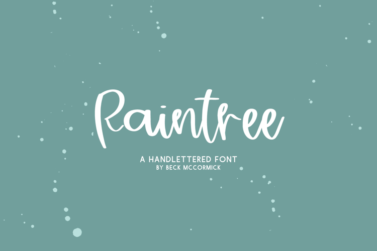 Raintree Script