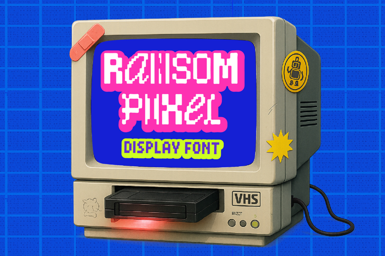 Ransom Pixel - Display Font