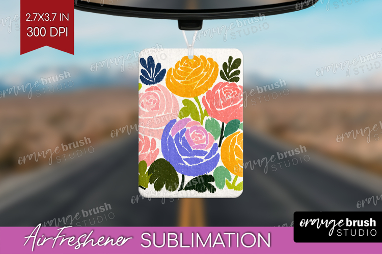 Ranunculus Modern Floral Air Freshener PNG Sping Flower PNG