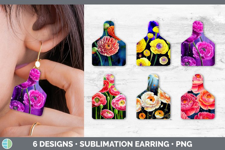 Sublimation Earring Designs Image 16