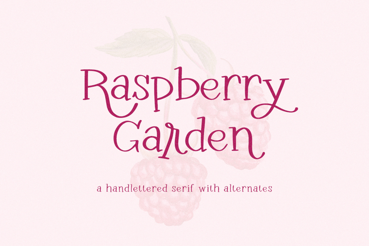 Raspberry Garden Serif