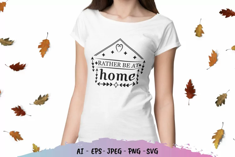 Rather be at Home PNG File