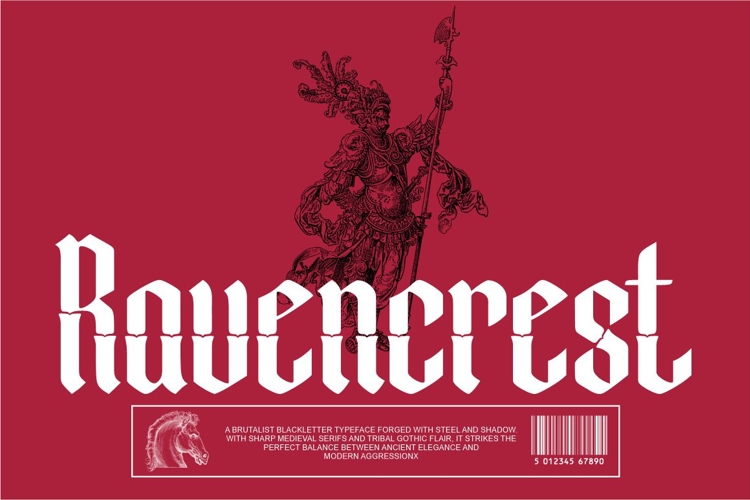 Ravencrest - Blackletter Typeface