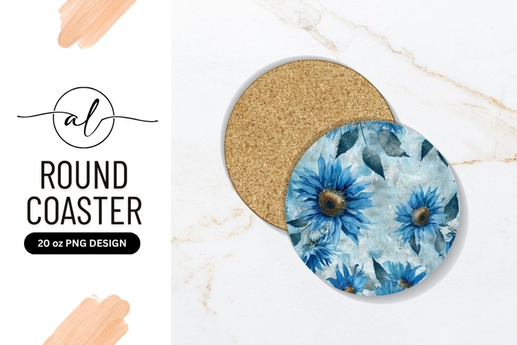 Blue Flowers Clipart Image 9