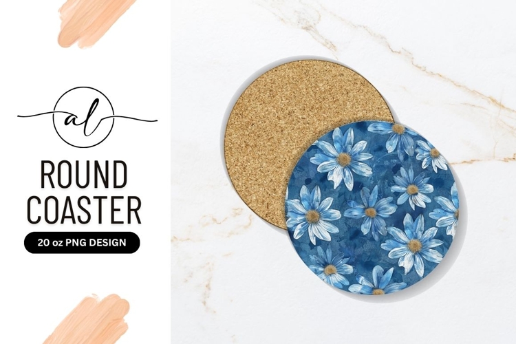 Blue Flowers Clipart Image 8