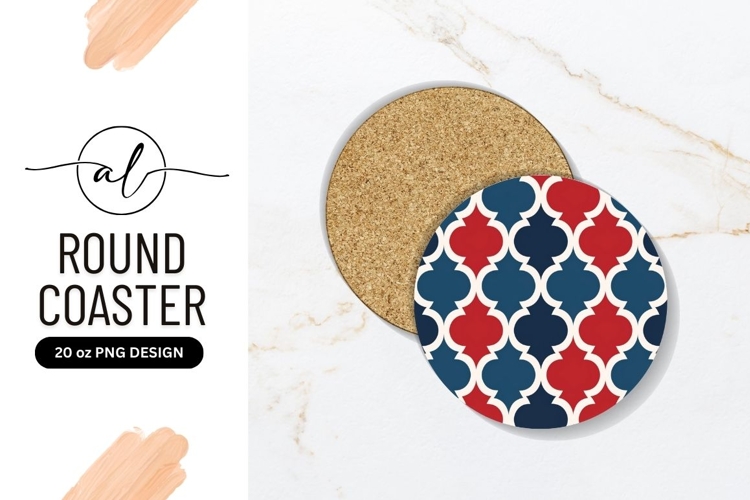 Round coaster png design