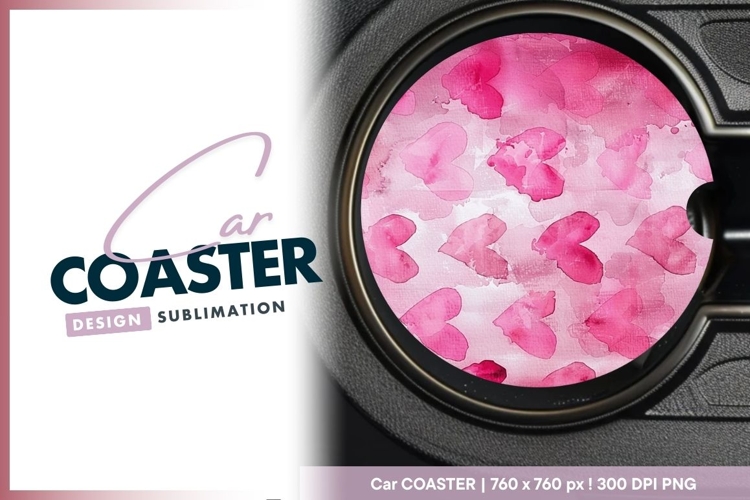 Pink Hearts Clipart Image 19
