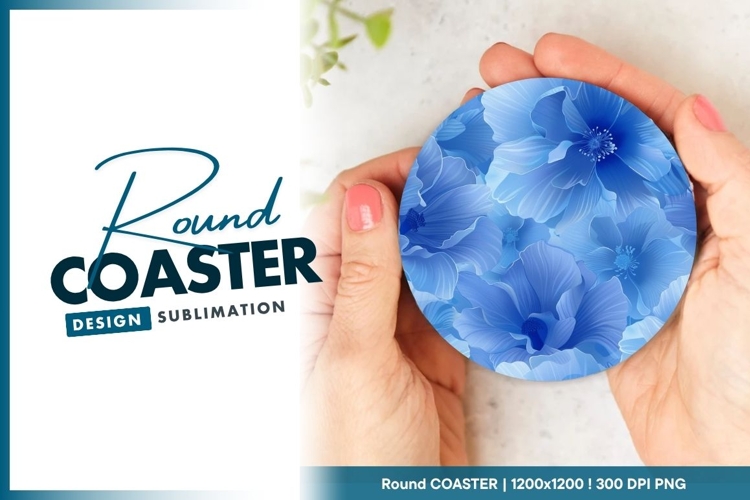Blue Flowers Clipart Image 9