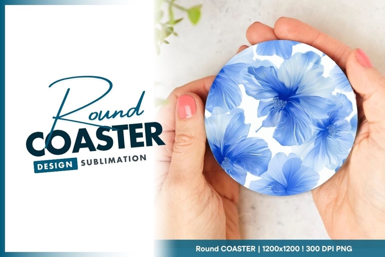 Blue Flowers Clipart Image 7