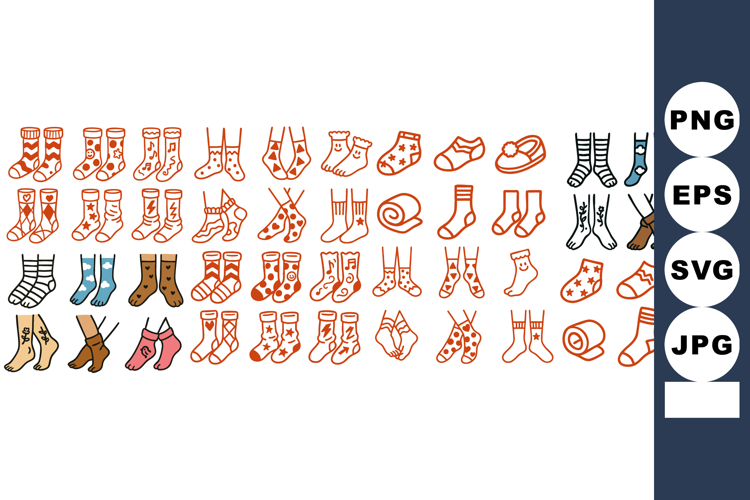 Sock Clipart Image 10