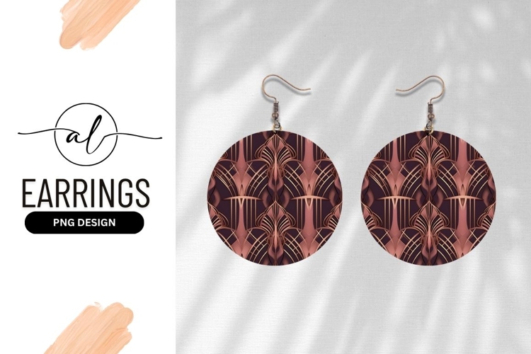 Art Deco Style Pattern Elegant Design