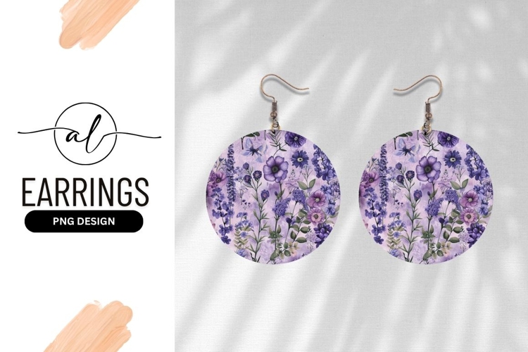 Purple Flower Clipart Image 10