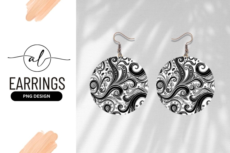 Swirl Black And White Clipart Image 15