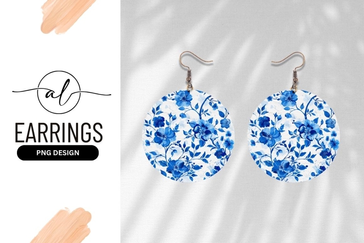 Blue Flowers Clipart Image 15
