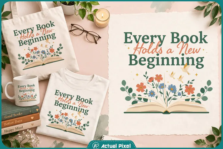 Every Book Holds a New Beginning Quotes