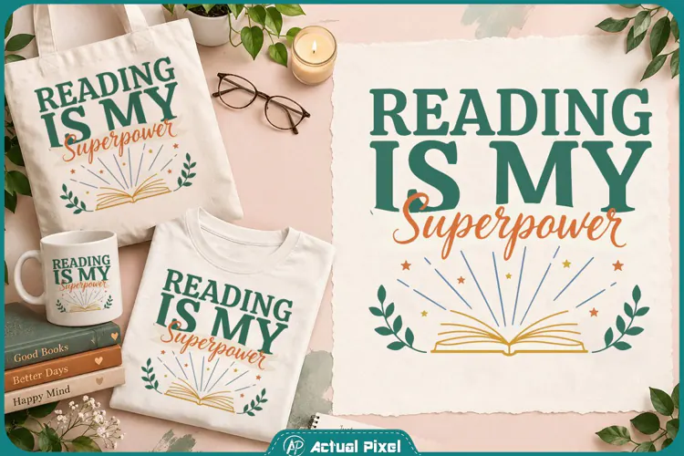 Book Lover Quotes Reading is My Superpower