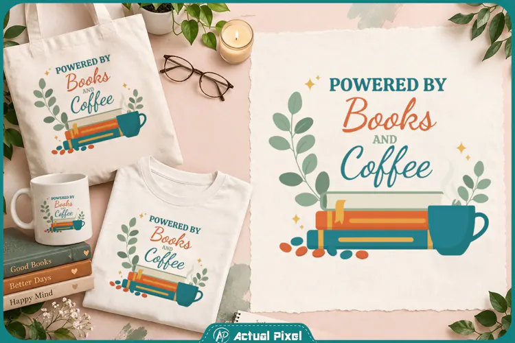 Book Lover Quotes Powered by Books and Coffee