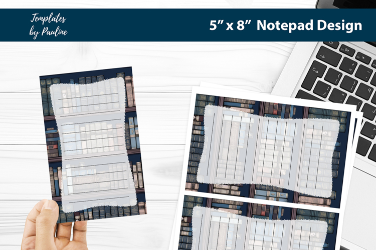 Reading printable notepad template, Digital memo pad