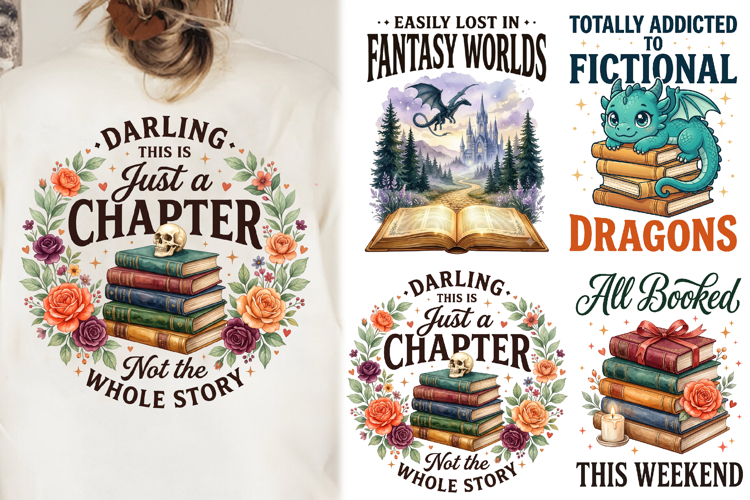 Reading Sublimation PNG