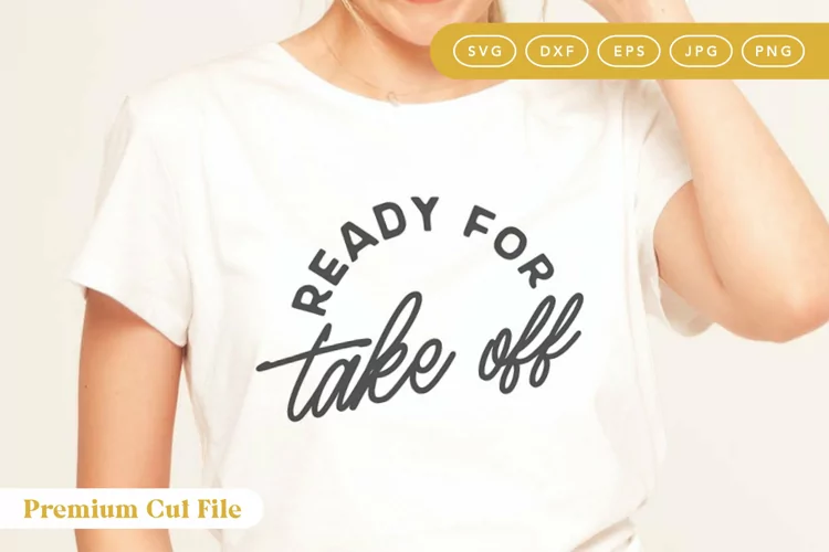 Ready for Take Off | Summer Airport Shirt SVG