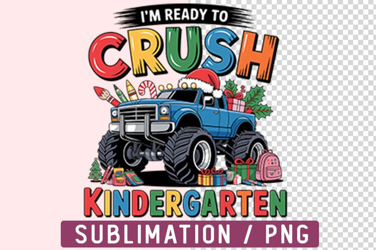 Ready to Crush Kindergarten Png example image 1
