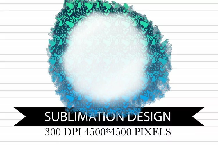 Sublimation Blank - Cat Pattern