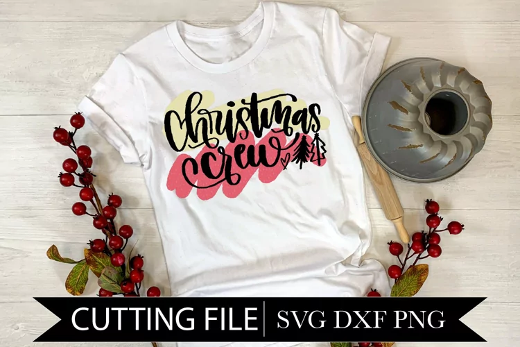 Christmas Crew Sublimation Shirt Design