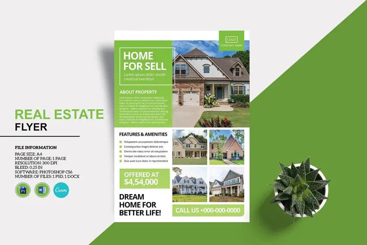 Real Estate Flyer Template