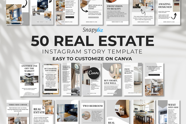 Real Estate IG Canva Story Template