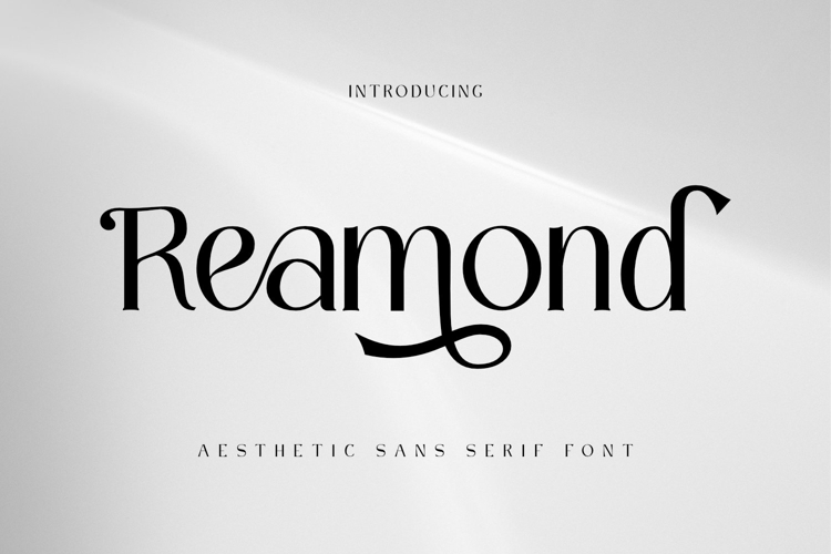 Reamond - Aesthetic Sans Font