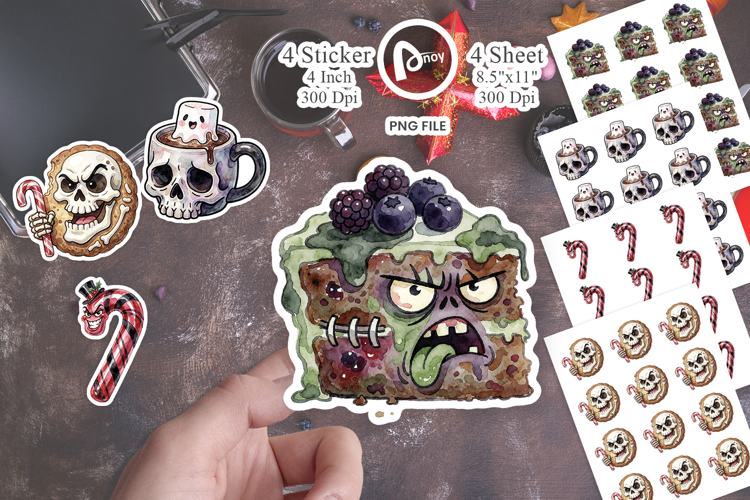Holiday Gingerdead Sticker