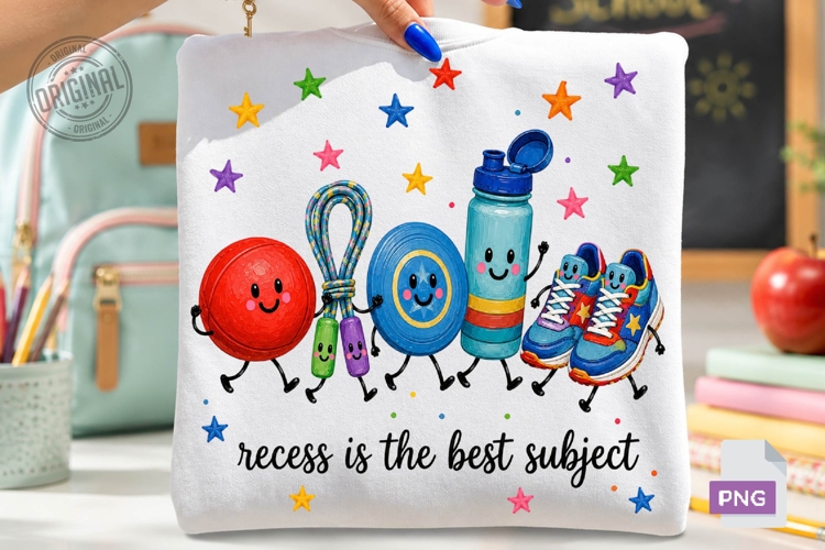 Recess Is the Best Subject School PNG