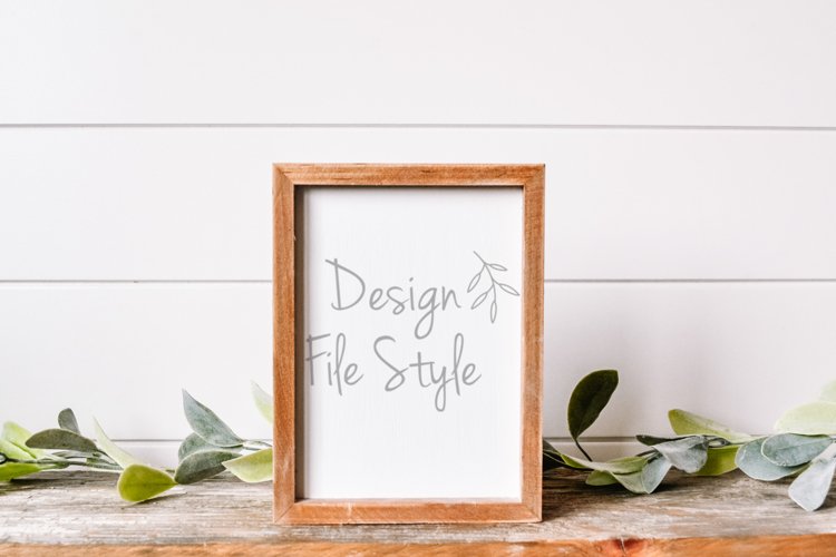 Wood Sign Mockup| Stock Photo| Flat Lay | Digital Mockup