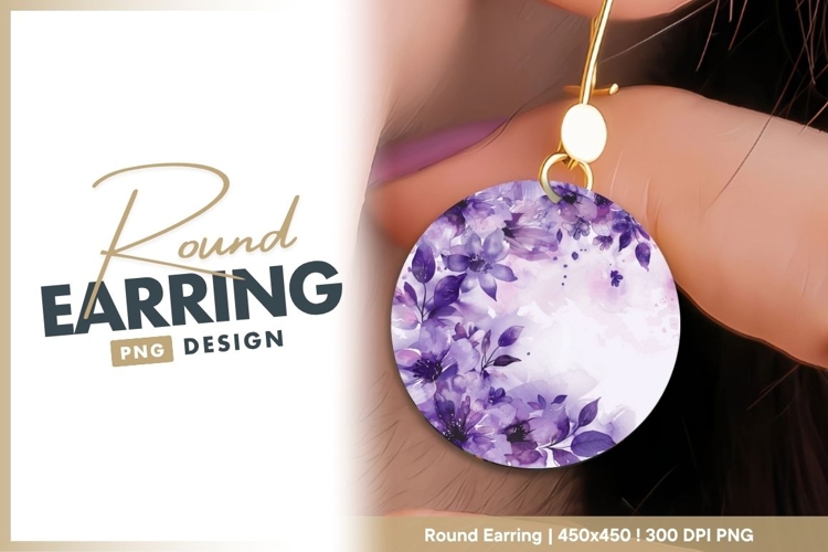Purple Flower Clipart Image 14