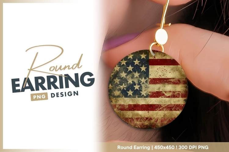 American Flag Clipart Image 9