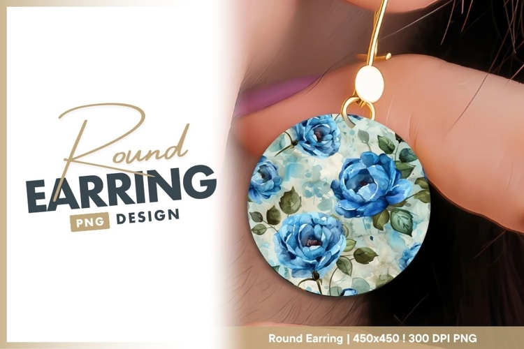 Blue Flowers Clipart Image 18
