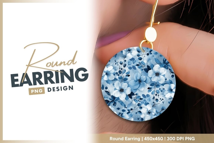 Blue Flowers Clipart Image 21