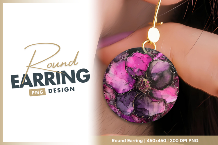 Purple Flower Clipart Image 3