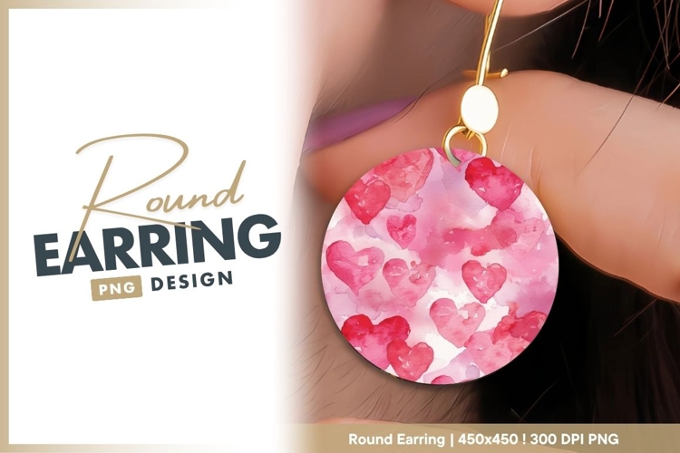 Pink Hearts Clipart Image 5
